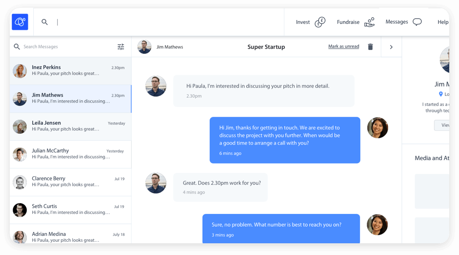 Connect with Investors